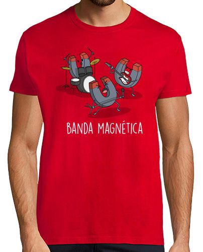 Camiseta Hombre Manga Corta Banda Magnética Black laTostadora - latostadora.com - Modalova