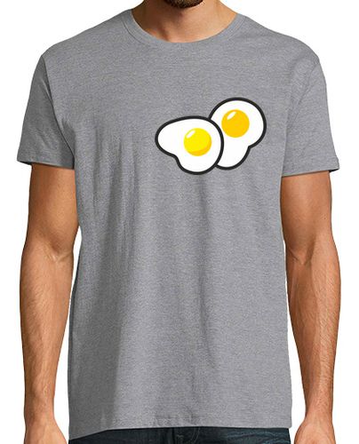 Camiseta Hombre Manga Corta PAR DE HUEVOS FRITOS laTostadora - latostadora.com - Modalova