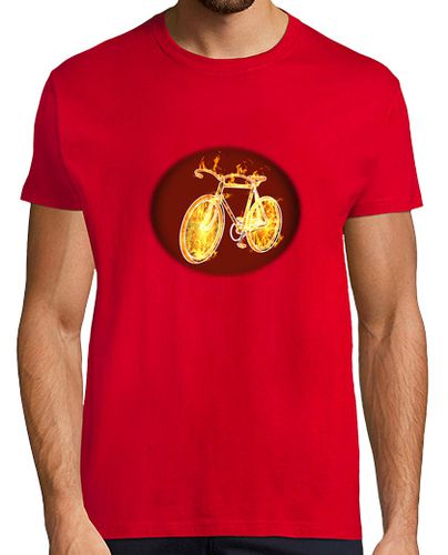 Camiseta Hombre bicicleta fuego laTostadora - latostadora.com - Modalova