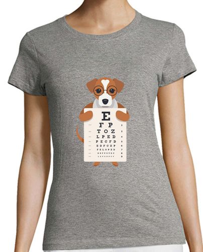 Camiseta mujer Camiseta carta de ojo de perro - latostadora.com - Modalova