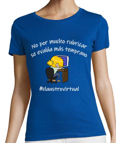 Camiseta Mujer Manga Corta Rúbricas blanco laTostadora - latostadora.com - Modalova