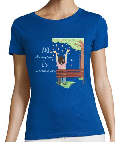 Camiseta Mujer Manga Corta Disseny de Lucia Boada laTostadora - latostadora.com - Modalova