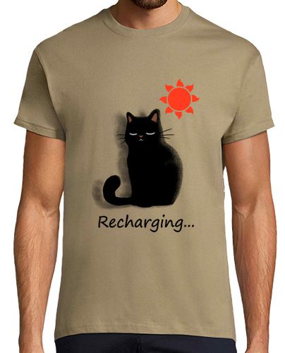 Camiseta Gato al sol unisex - latostadora.com - Modalova