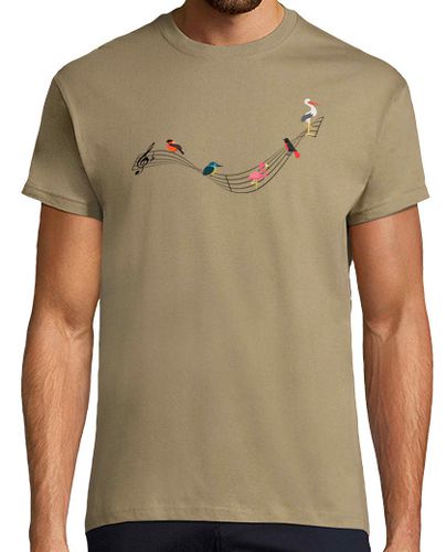 Camiseta Música de la naturaleza - latostadora.com - Modalova