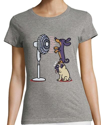 Camiseta Mujer Manga Corta Ventilador laTostadora - latostadora.com - Modalova