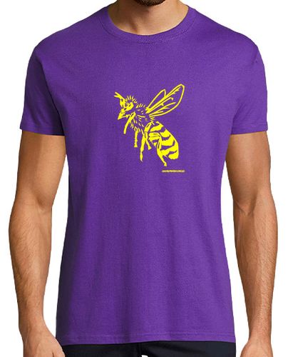 Camiseta Hombre Manga Corta Abeja amarillo hombre oscura laTostadora - latostadora.com - Modalova