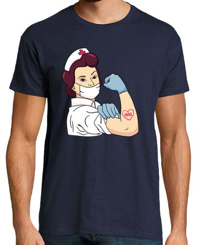 Camiseta Camiseta enfermera fuerte - latostadora.com - Modalova