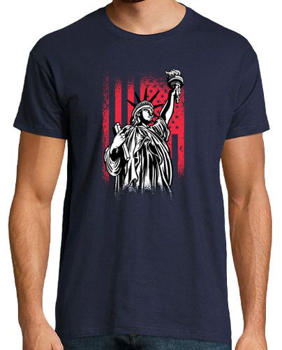 Camiseta Camiseta estatua de la libertad usa - latostadora.com - Modalova