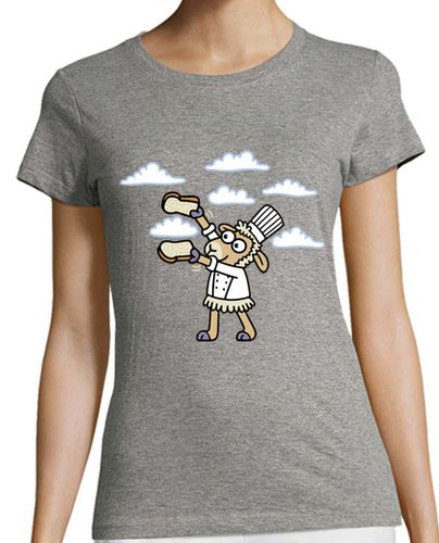 Camiseta Mujer Manga Corta Sandwich Nube laTostadora - latostadora.com - Modalova