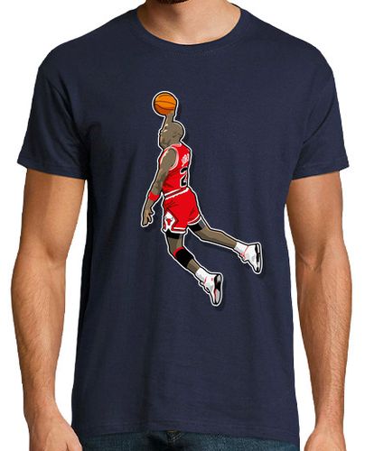 Camiseta Michael Jordan Sticker, Hombre laTostadora - latostadora.com - Modalova