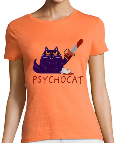 Camiseta mujer psychocat - latostadora.com - Modalova