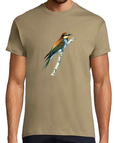 Camiseta Hombre Manga Corta Abejaruco de colores laTostadora - latostadora.com - Modalova