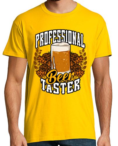 Camiseta Professional Beer Taster Catador Cerveza Regalo Alcohol Beer En Inglés - latostadora.com - Modalova