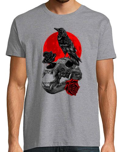 Camiseta Cuervo cráneo oso luna - latostadora.com - Modalova