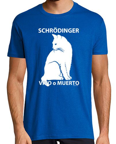 Camiseta SCHRODINGER GATO BLANCO oo laTostadora - latostadora.com - Modalova