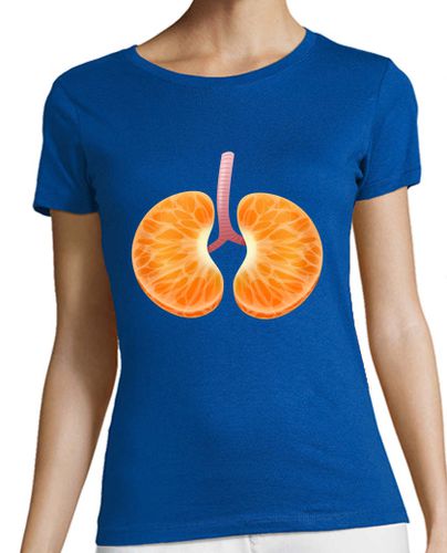 Camiseta Mujer Manga Corta Pulmon mandarina laTostadora - latostadora.com - Modalova