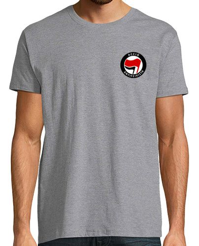 Camiseta Camiseta gris h - Acció antifeixista red flag first - latostadora.com - Modalova