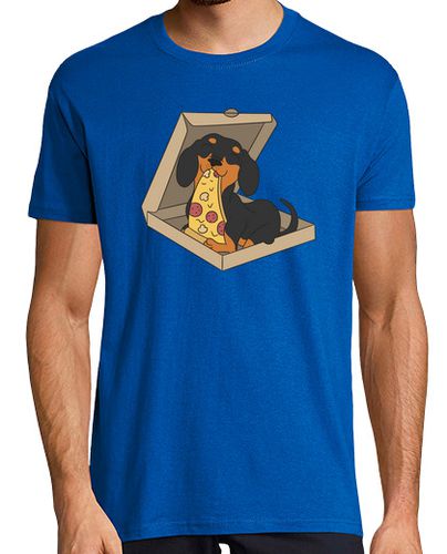 Camiseta Perro Dachshund Pizza - latostadora.com - Modalova