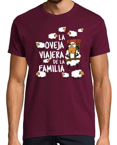 Camiseta Hombre Manga Corta La oveja viajera de la familia laTostadora - latostadora.com - Modalova