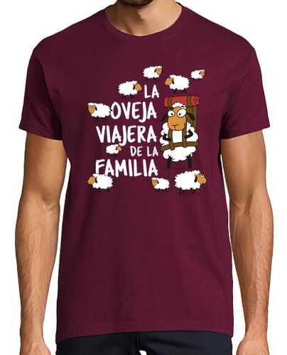 Camiseta La oveja viajera de la familia - latostadora.com - Modalova
