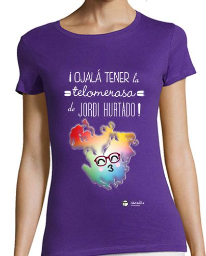 Camiseta mujer La telomerasa de Jordi Hurtado fondos o - latostadora.com - Modalova