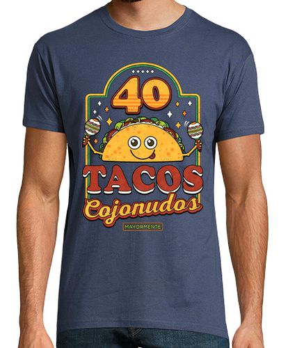 Camiseta 40 tacos cojonudos laTostadora - latostadora.com - Modalova