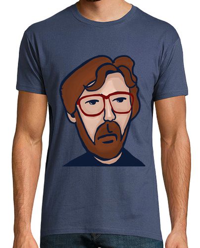Camiseta Eric Clapton Hombre, manga corta, denim, calidad extra - latostadora.com - Modalova