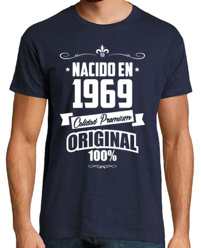 Camiseta Nacido en 1969, Calidad Premium, Original - latostadora.com - Modalova