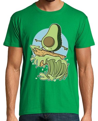 Camiseta Avocado Surfer - latostadora.com - Modalova