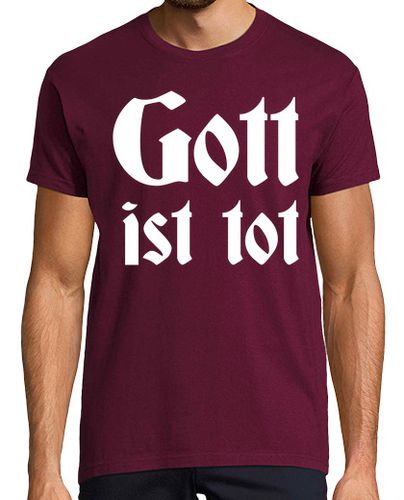 Camiseta Gott ist tot - latostadora.com - Modalova