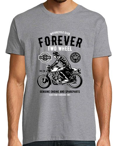 Camiseta Forever Two Wheel - latostadora.com - Modalova