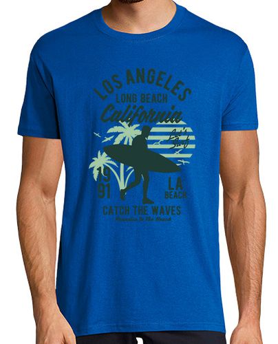 Camiseta Los Angeles Beach - latostadora.com - Modalova