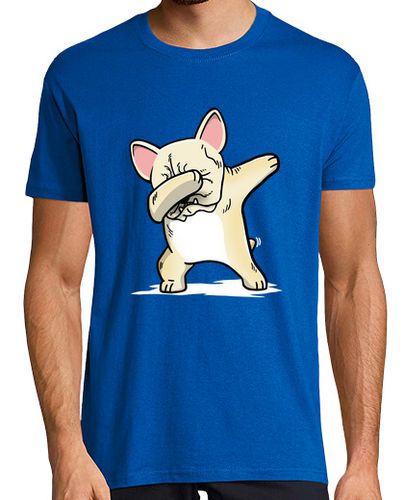 Camiseta Perro Bulldog Francés Crema DAB! - latostadora.com - Modalova