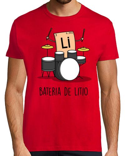 Camiseta Hombre Manga Corta Bateria de Litio laTostadora - latostadora.com - Modalova