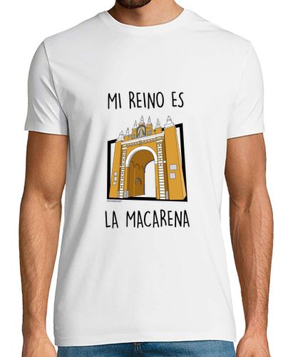 Camiseta Hombre Manga Corta Mi reino es LA MACARENA laTostadora - latostadora.com - Modalova