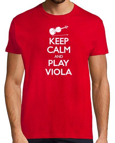 Camiseta Keep Calm and Viola - latostadora.com - Modalova
