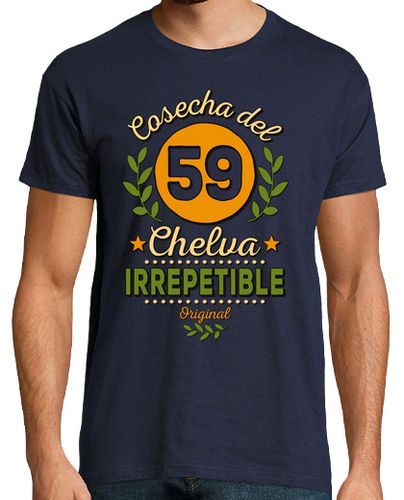 Camiseta Hombre Manga Corta Cosecha del 59 Chelva Irrepetible laTostadora - latostadora.com - Modalova