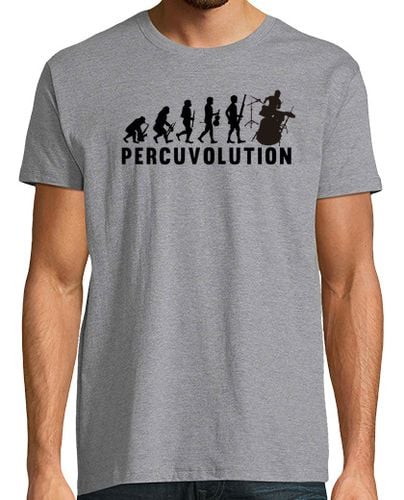 Camiseta Hombre Manga Corta Percusión Evolution laTostadora - latostadora.com - Modalova