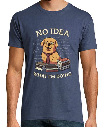 Camiseta Golden Perro Científico Camiseta - latostadora.com - Modalova