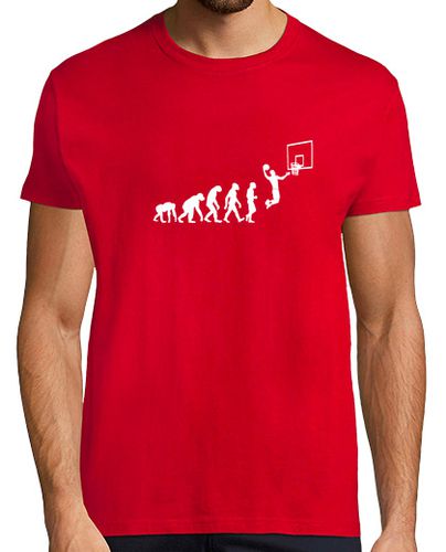 Camiseta evolución del baloncesto 2 - latostadora.com - Modalova
