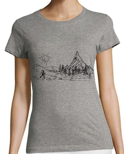 Camiseta Mujer Manga Corta Montañismo laTostadora - latostadora.com - Modalova