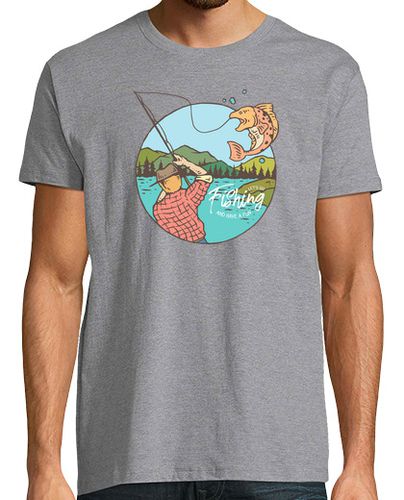 Camiseta Let's go Fishing laTostadora - latostadora.com - Modalova