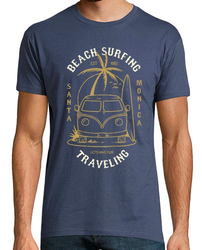 Camiseta Beach Surfing - latostadora.com - Modalova