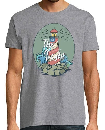 Camiseta Hombre Manga Corta Be The Light laTostadora - latostadora.com - Modalova