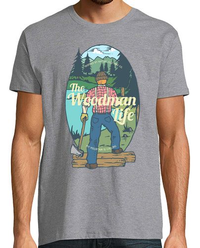 Camiseta The Woodman Life - latostadora.com - Modalova