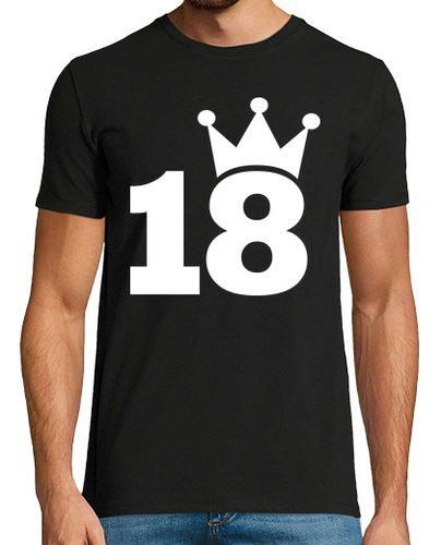 Camiseta Hombre Manga Corta Corona de cumpleaños 18 laTostadora - latostadora.com - Modalova