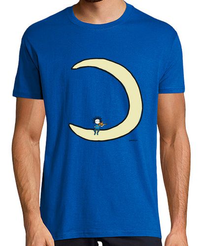 Camiseta Hombre Manga Corta Moon and violin laTostadora - latostadora.com - Modalova