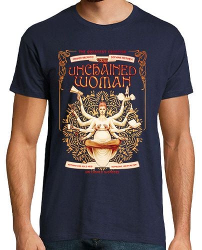 Camiseta Hombre Manga Corta La mujer desencadenada camiseta hombre laTostadora - latostadora.com - Modalova