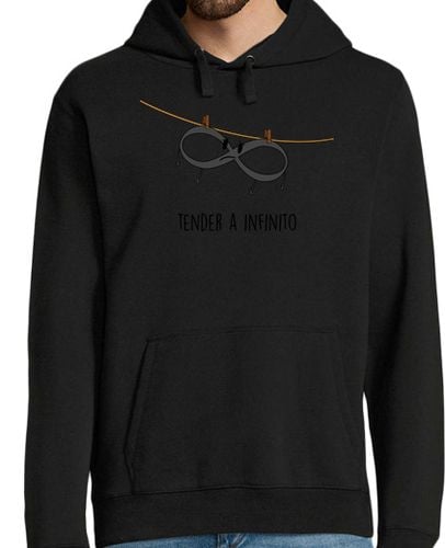 Sudadera Con Capucha Para Hombre Tender a Infinito laTostadora - latostadora.com - Modalova