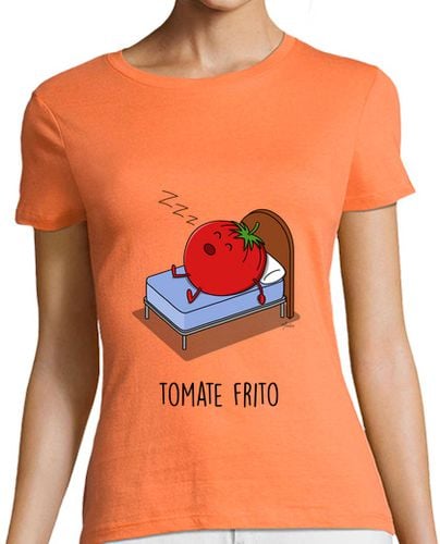 Camiseta Mujer Manga Corta Tomate Frito laTostadora - latostadora.com - Modalova